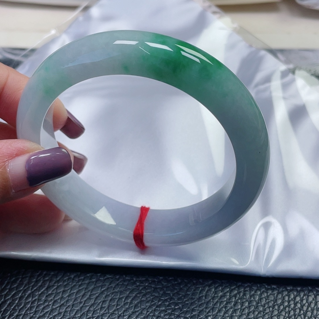 未镶嵌手镯翡翠缅甸翡翠57+