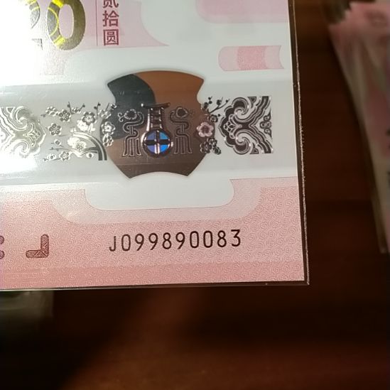 塑料蛇纪念钞 099890083