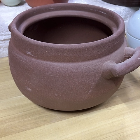 微瑕，明火，口径19高度14变形没有盖子