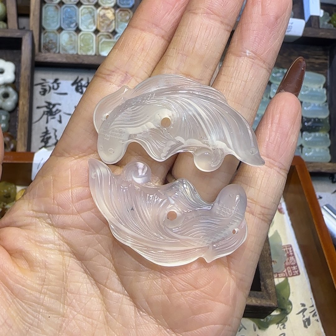 蛇纹石玉未镶嵌岫玉吊坠饰品diy