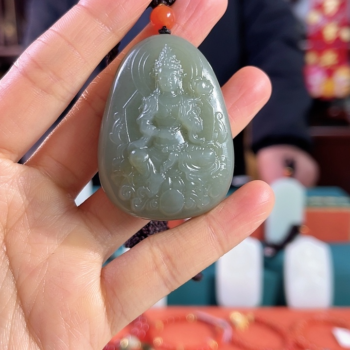 和田玉吊坠未镶嵌