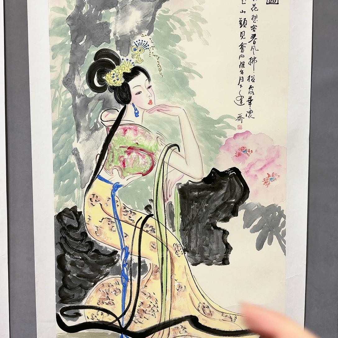 国画国画纯手绘作品请放心去藏