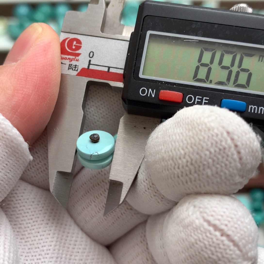 绿松石未镶嵌散珠