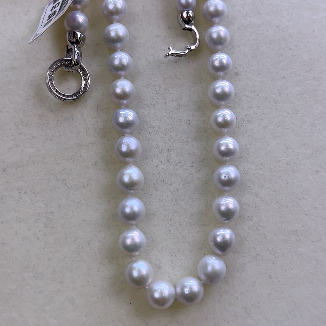 未镶嵌淡水珍珠项链定制863水*✨