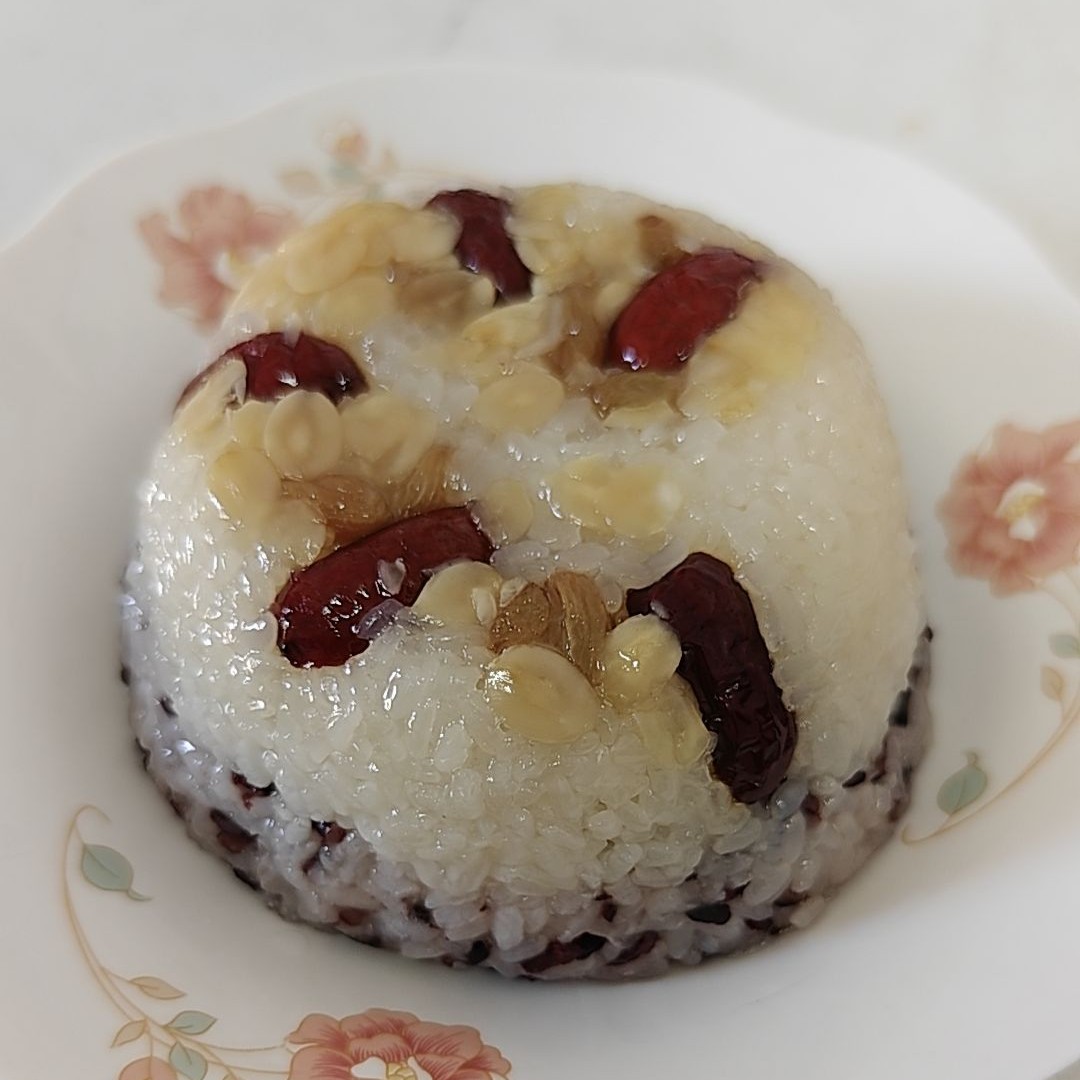 八宝饭血糯白糯米豆沙甜糯米饭加热即食年夜饭方便速食南汇特产