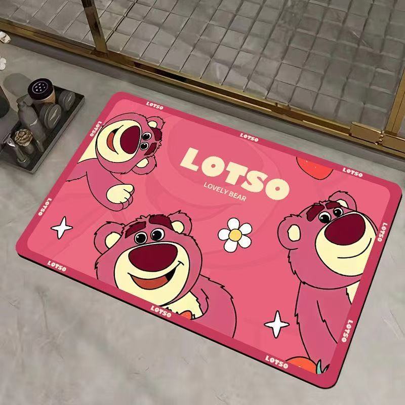 真防滑(G161)60*90cm硅胶垫浴室厨房入户床边隔热秒吸速干