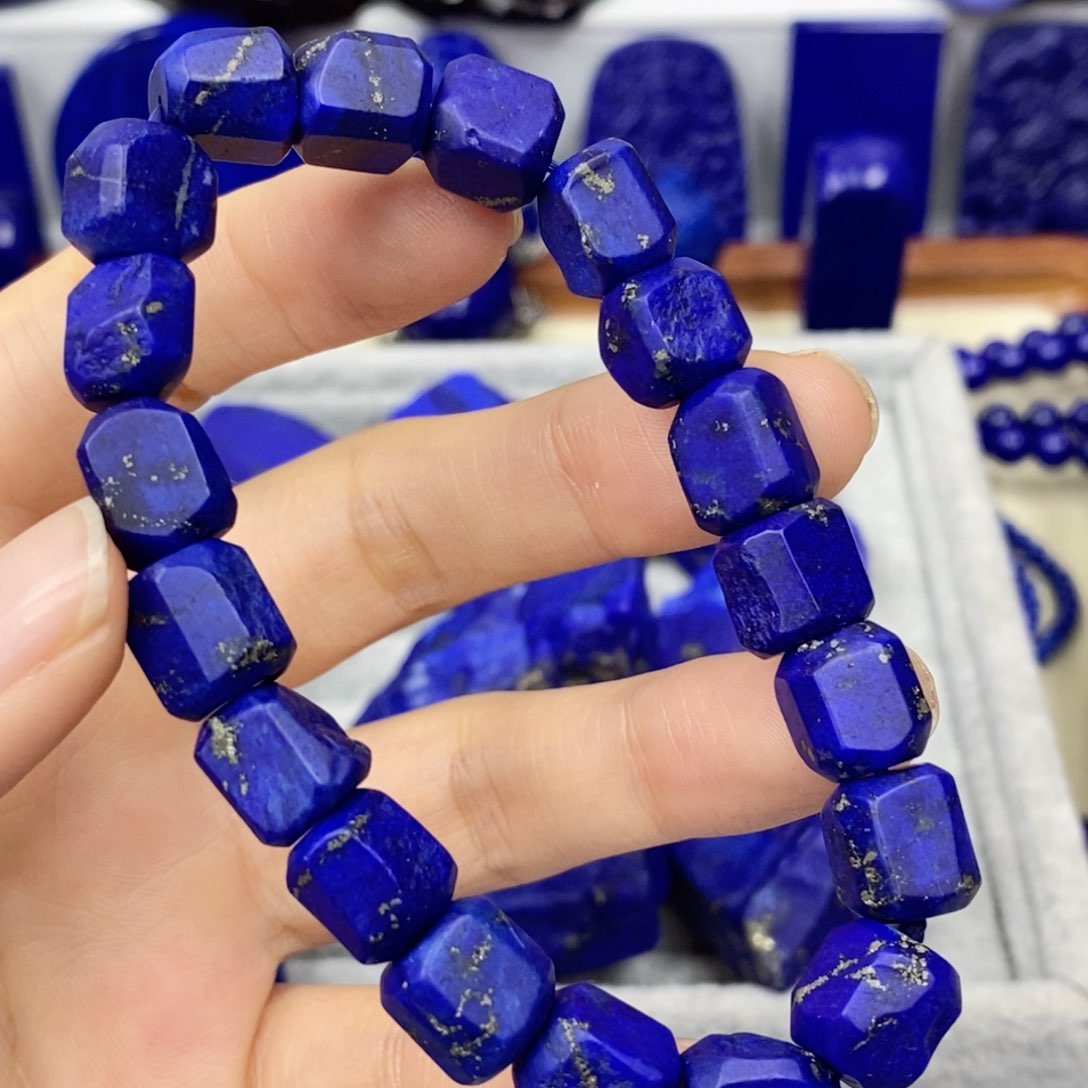 青金石手链未镶嵌