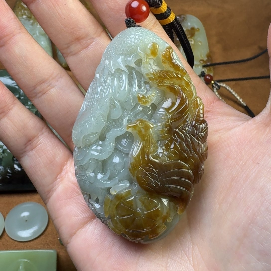 和田玉颈饰未镶嵌用****5