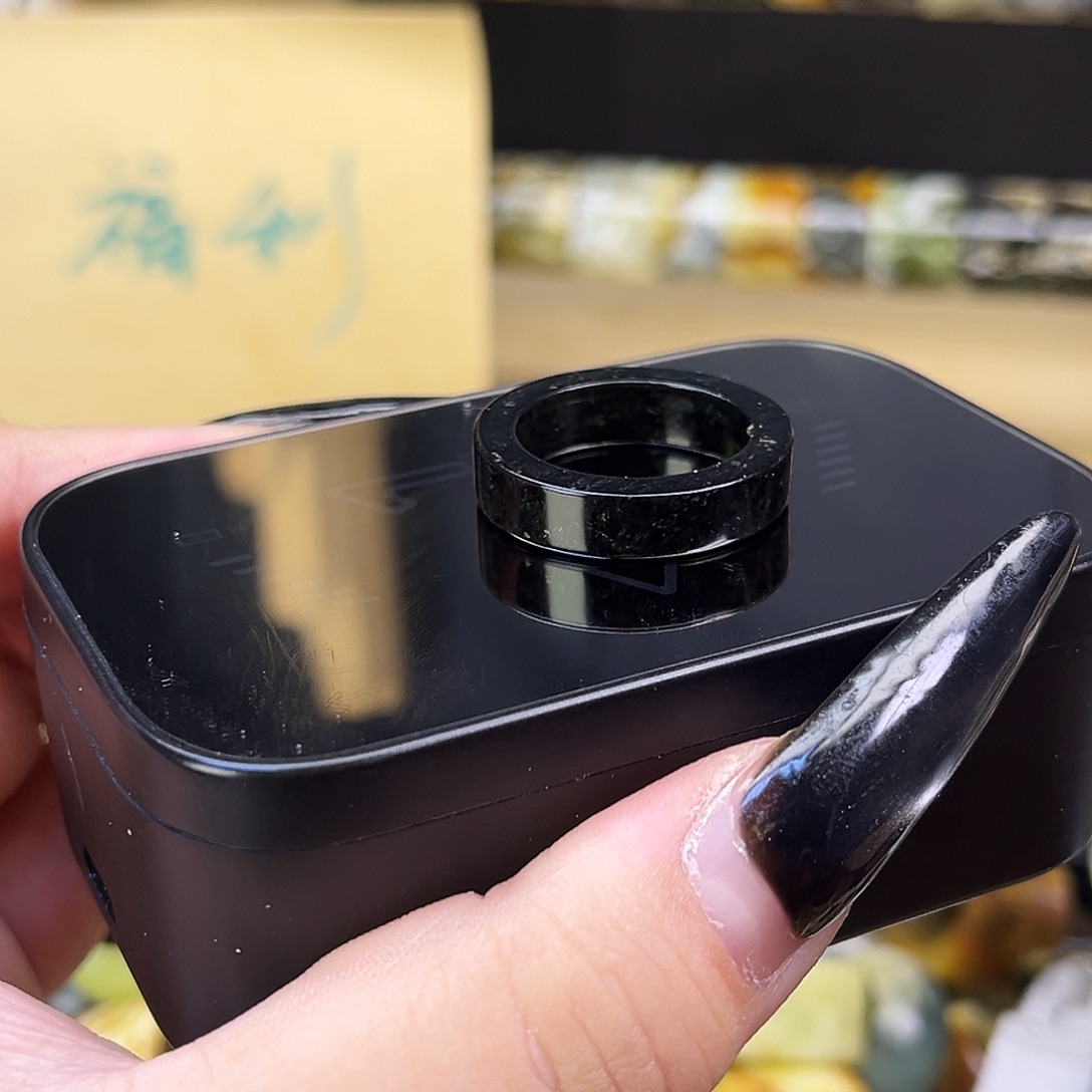 岫玉未镶嵌戒指港19