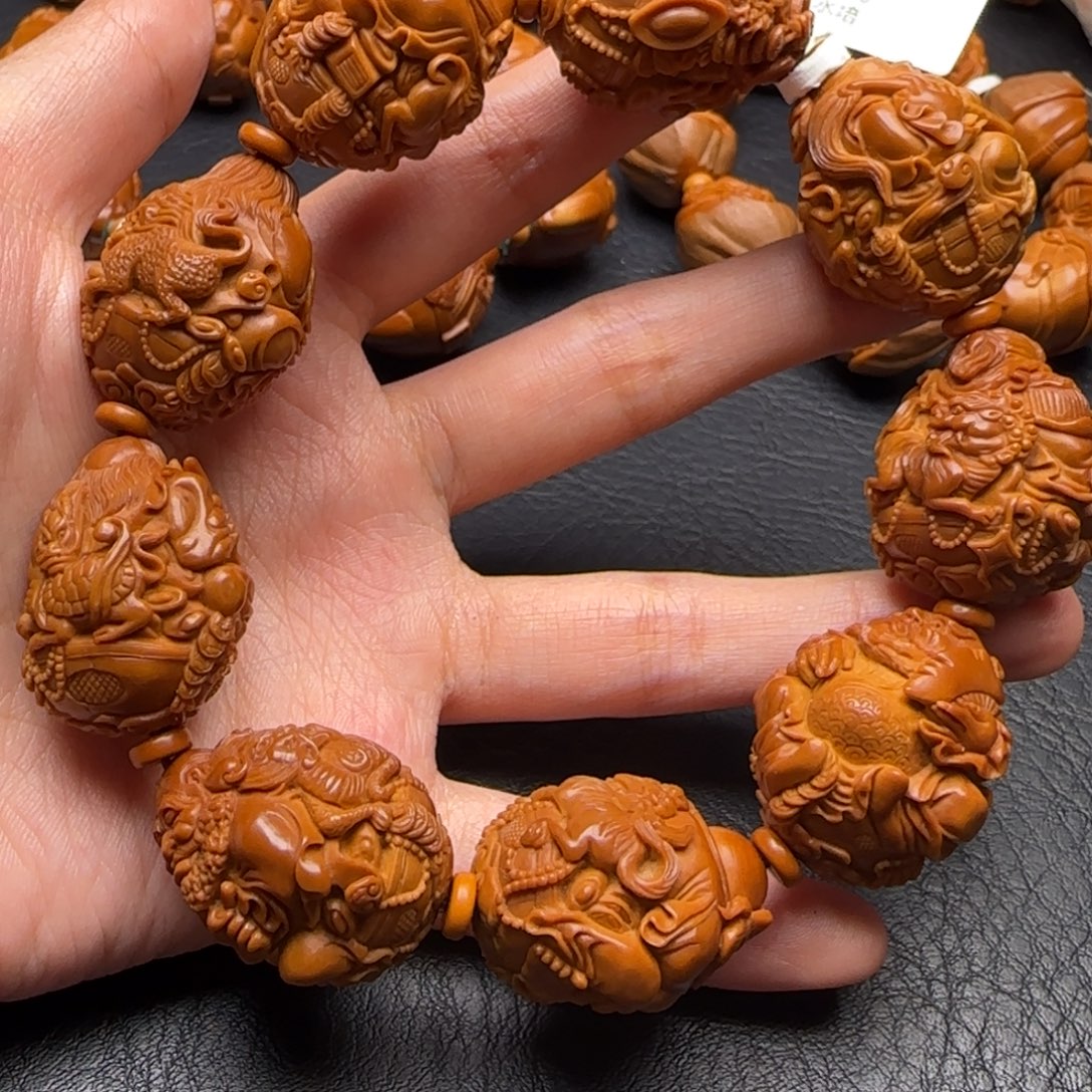 手串/手链橄榄核骑兽群仙