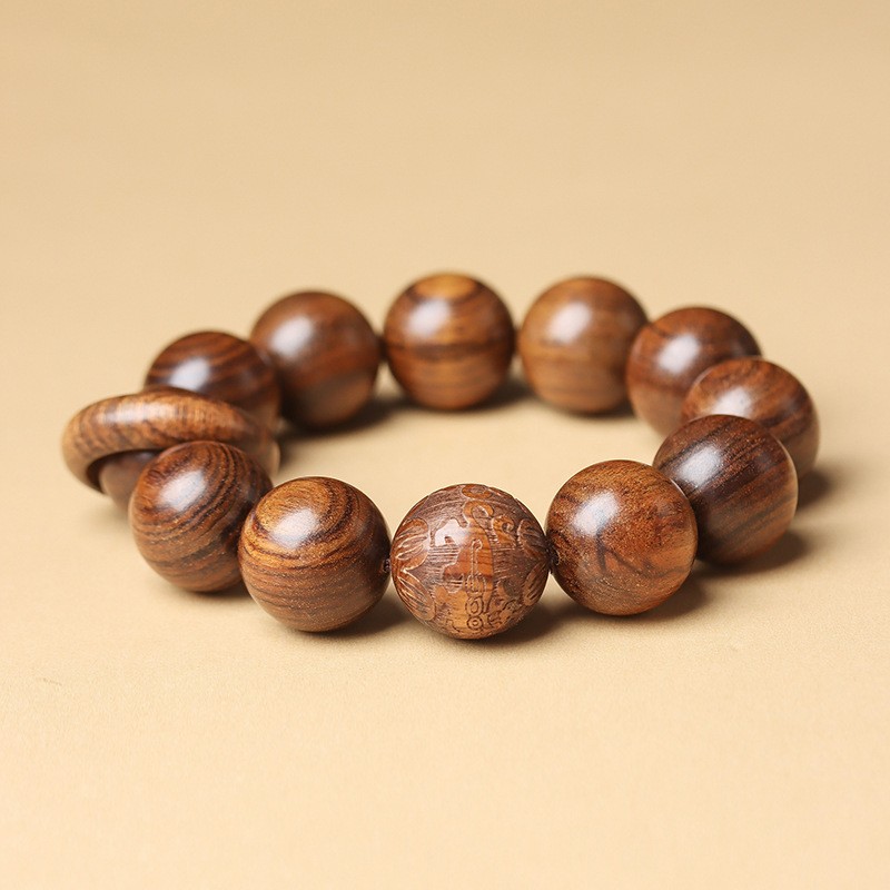 海南花梨木手串男女款卡20 232（无礼盒 ）