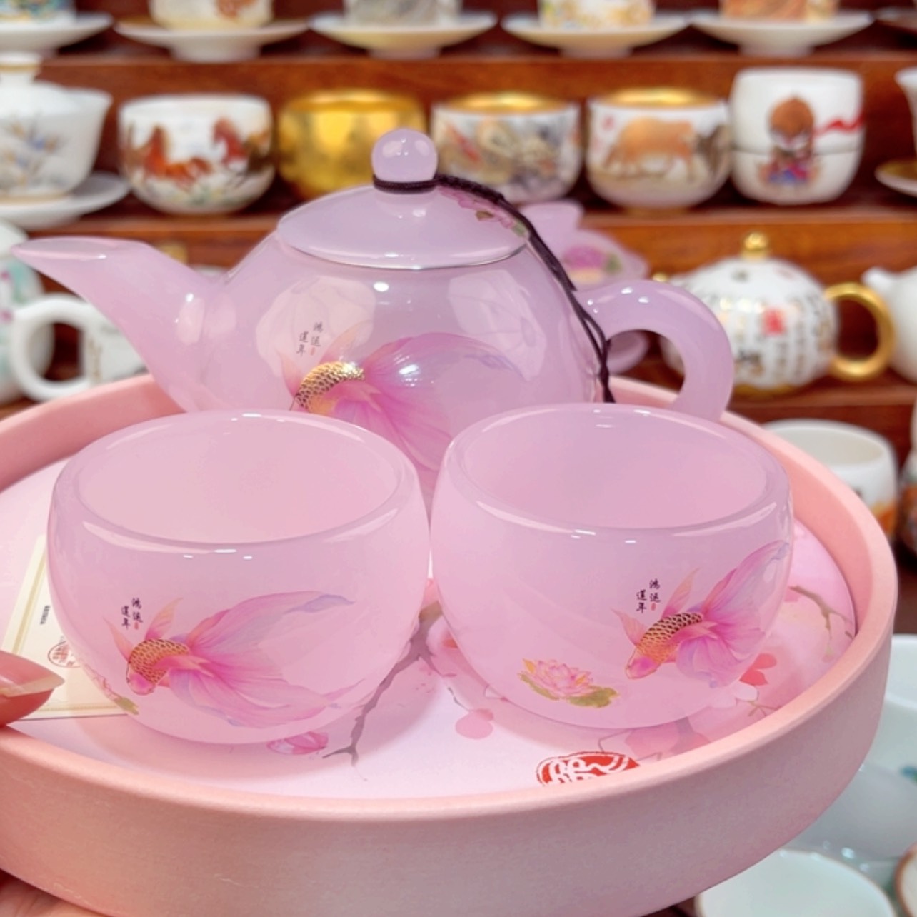 【闪购商品】高货羊脂玉瓷陶瓷茶具