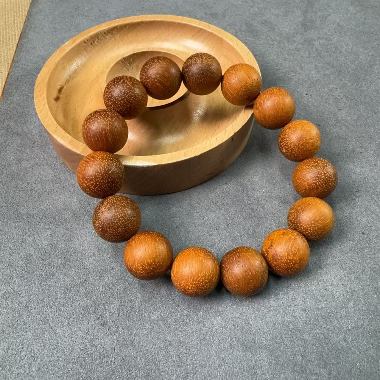 沉香木串文玩A166<14mm>