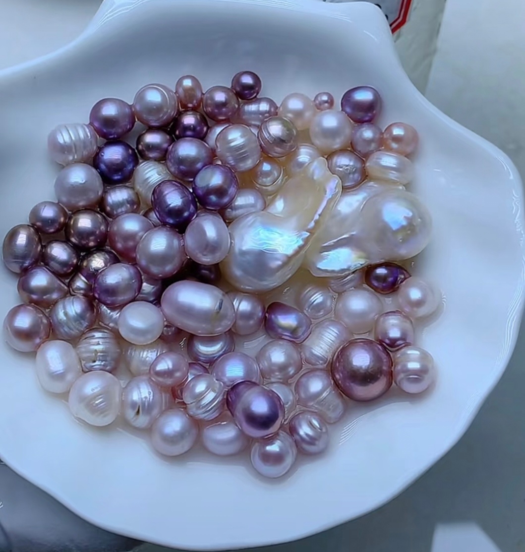 炫彩多珠 活体开蚌不退不换 可定制