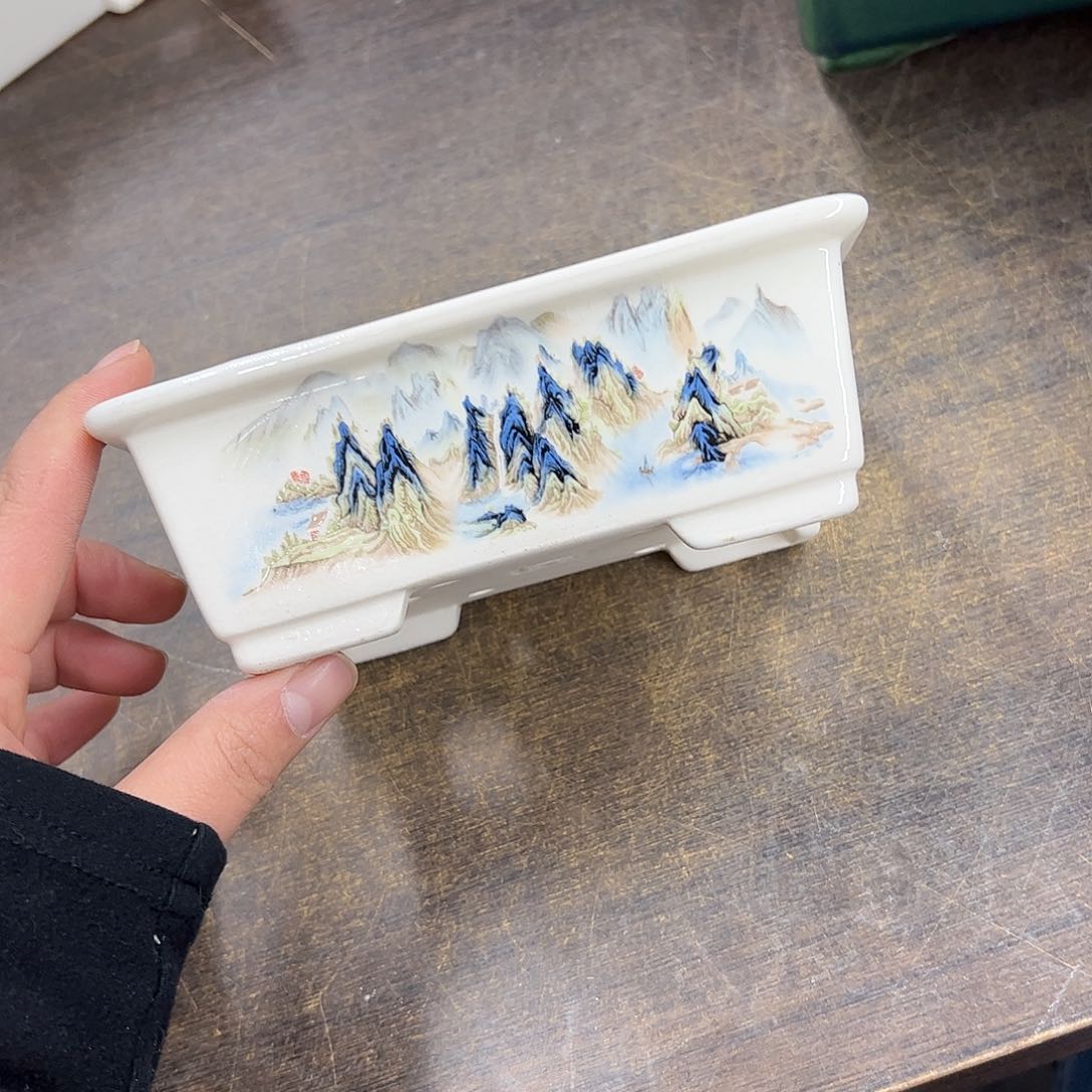 紫砂花盆899号瑕疵15/12/5cm福利