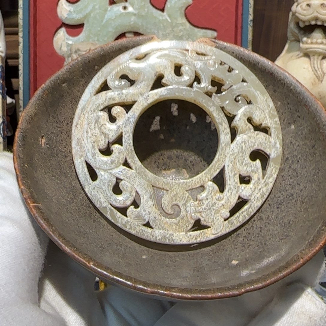 洺***锋吉州窑茶盏黑釉全品