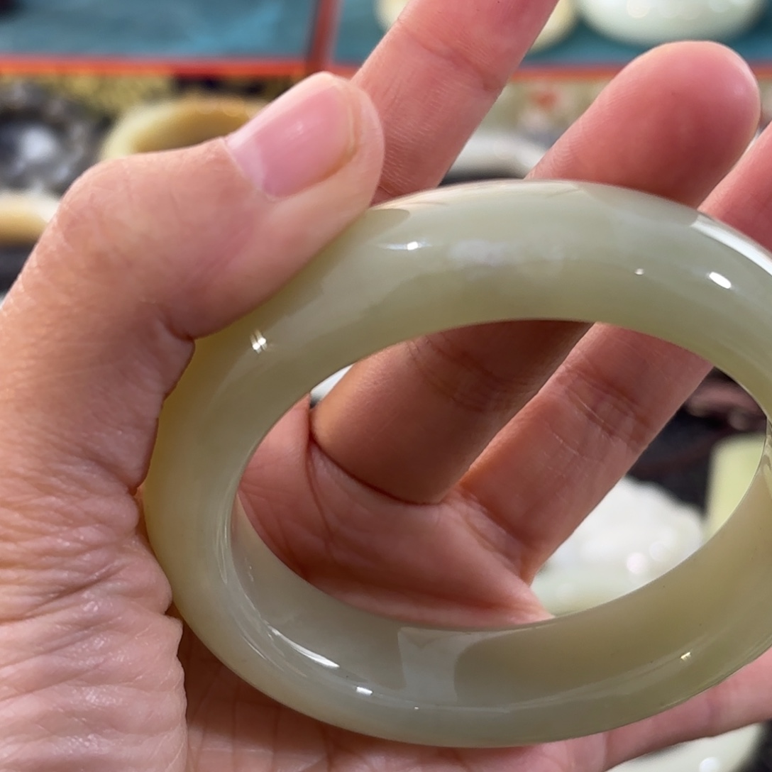 和田玉（糖玉）未镶嵌手链