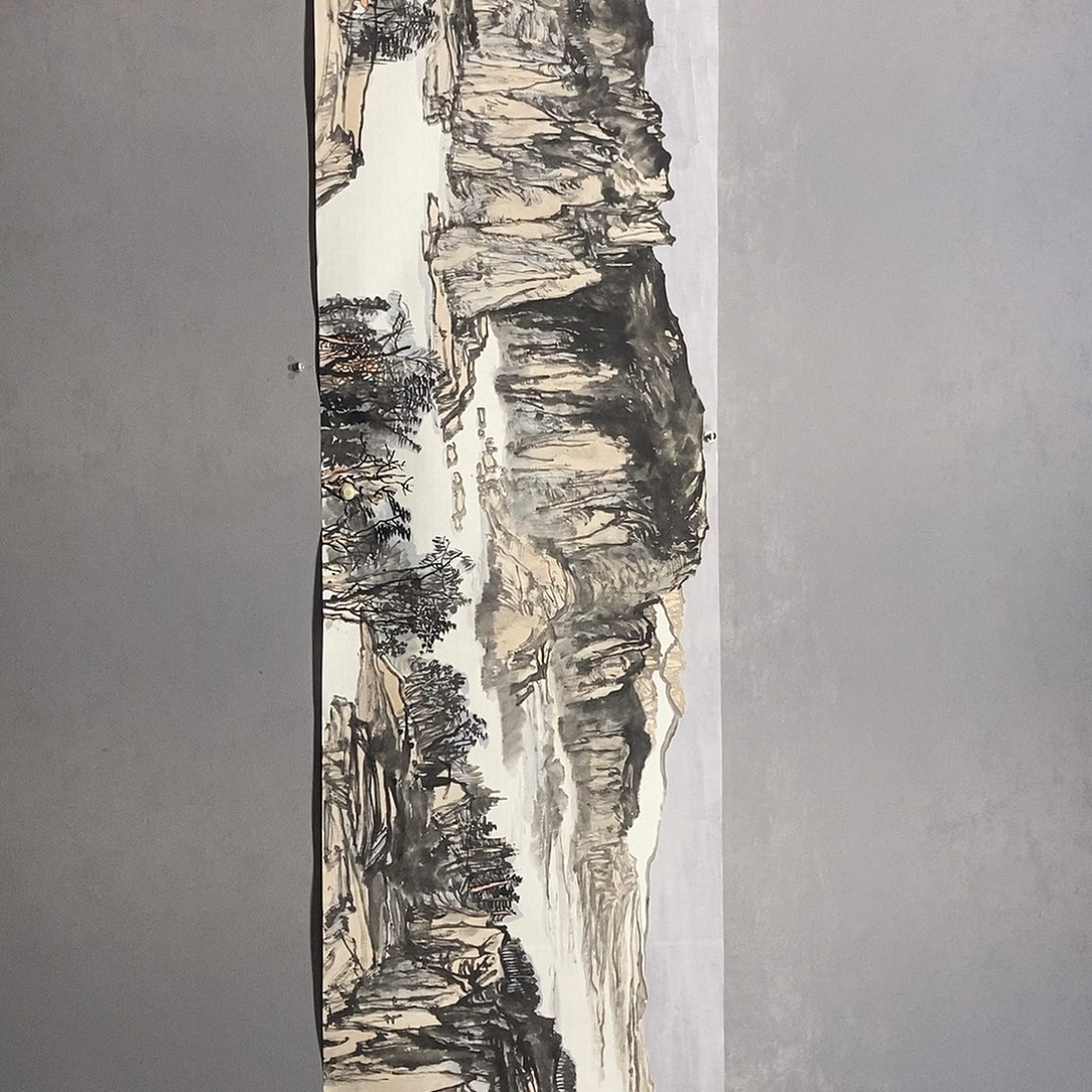 G***X国画刘加强老师作品