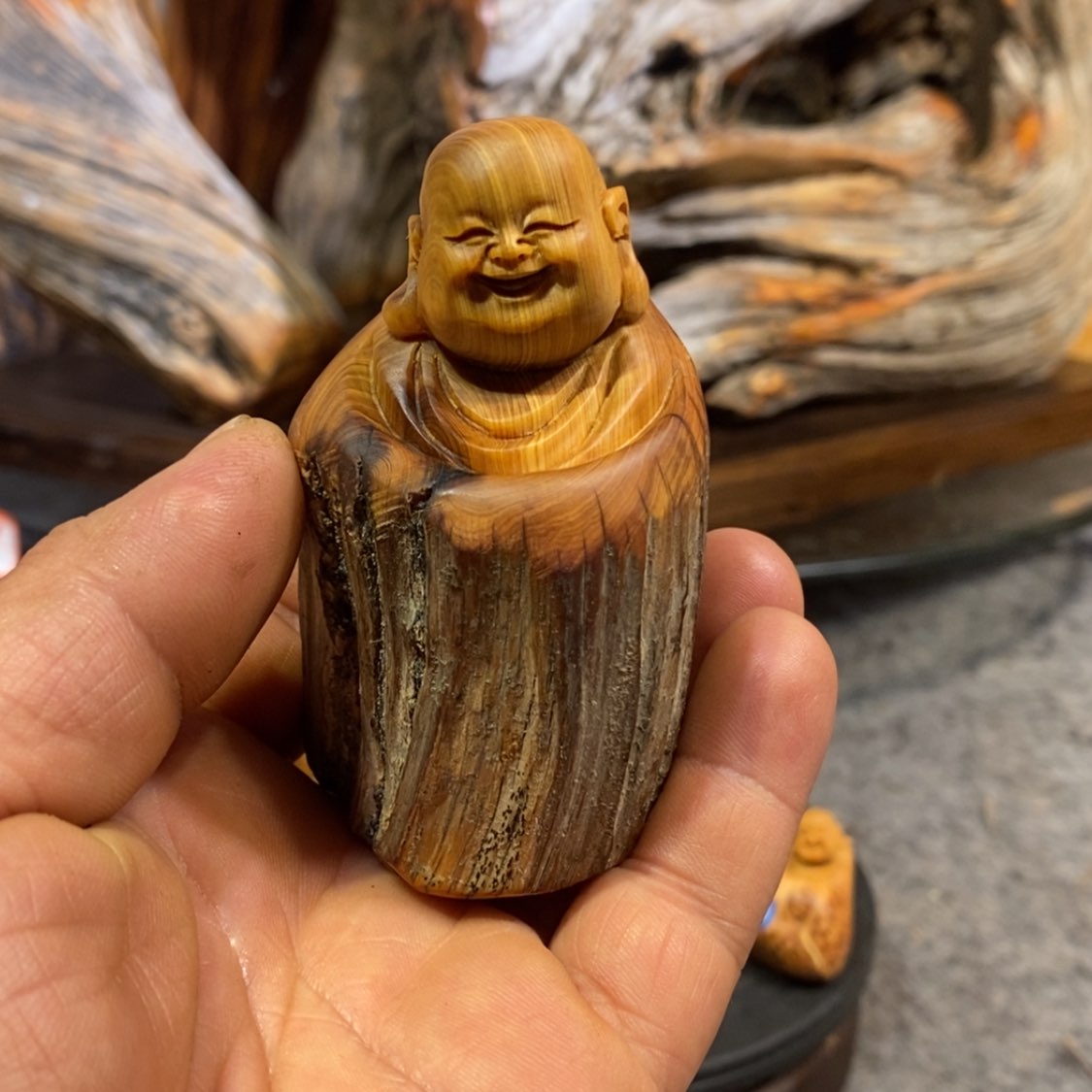 【闪购商品】柏木（崖柏）木雕工艺品摆件