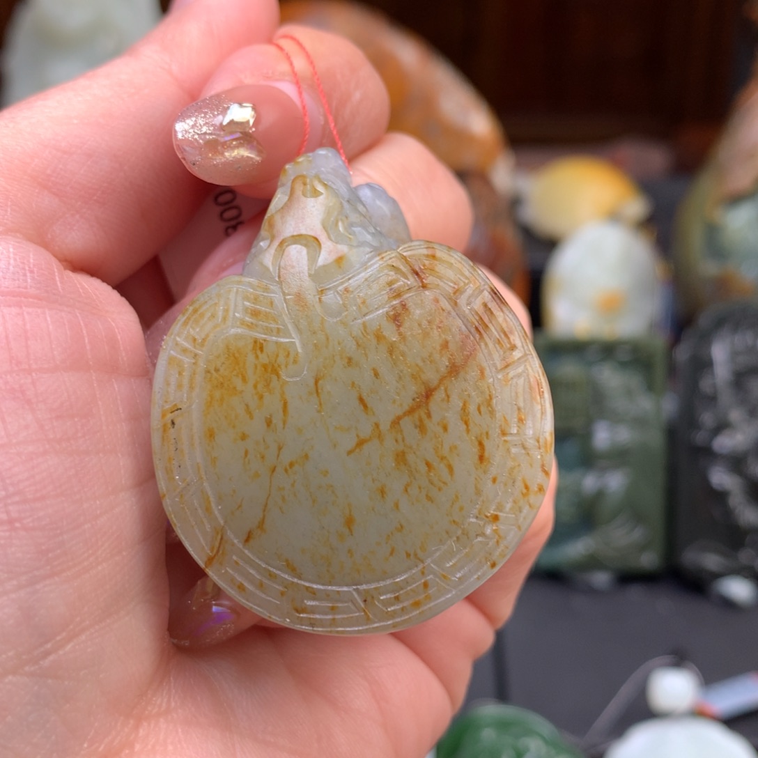 和田玉挂件未镶嵌