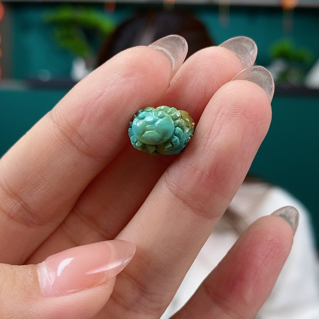 绿松石珠宝奇石未镶嵌