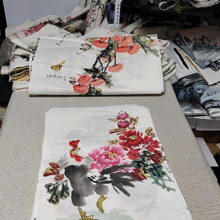 七***~国画落款后台备注