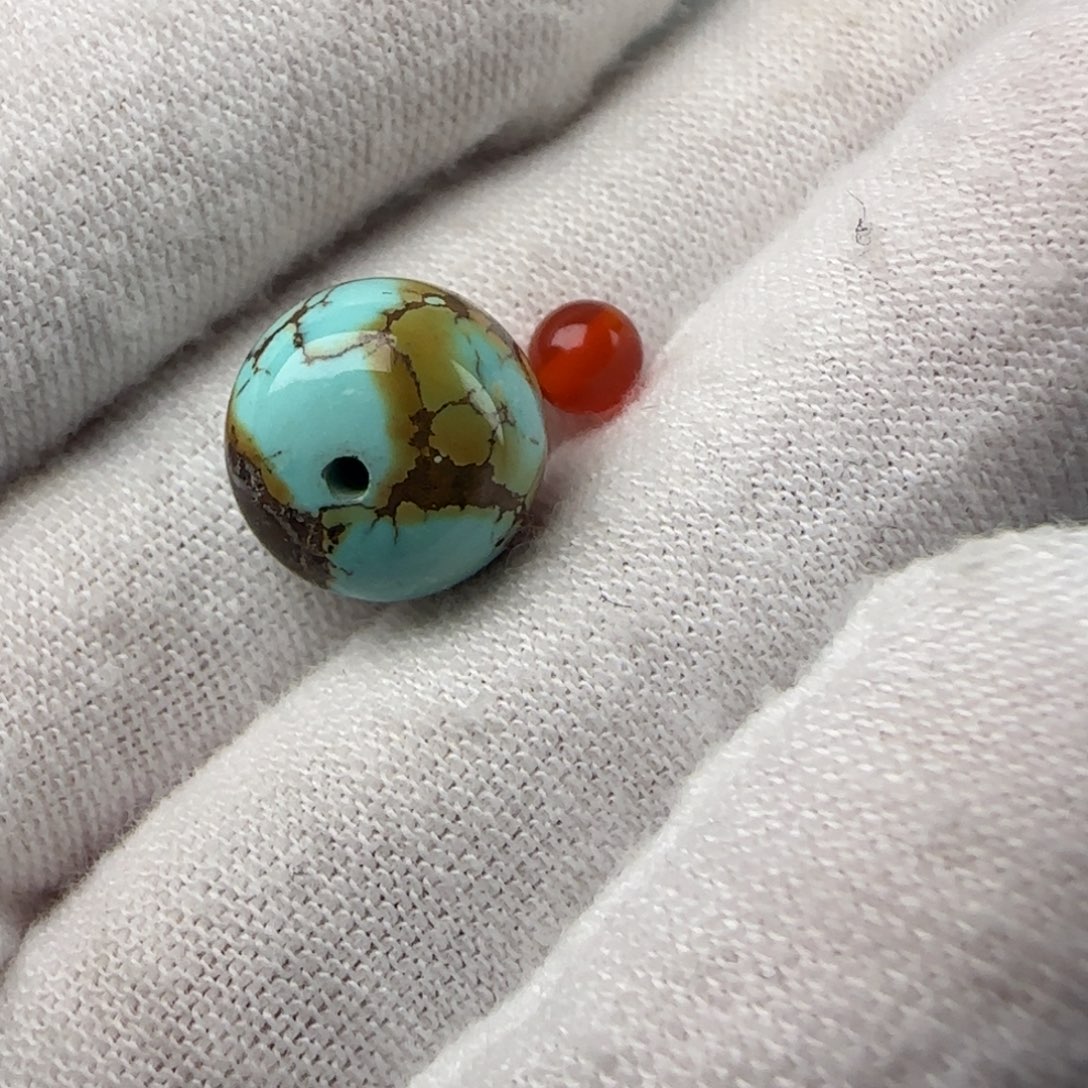 夜***期南红玛瑙未镶嵌配饰11.2