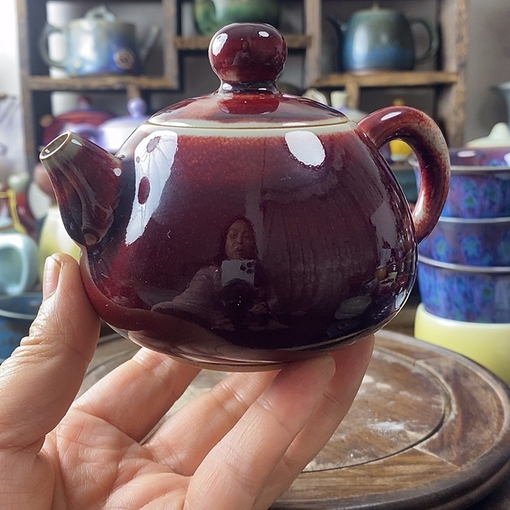 中国神后钧瓷茶具