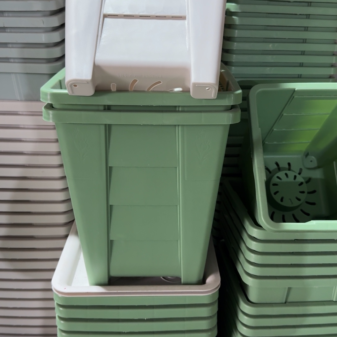 方盆4#口径26无拖灰白5个