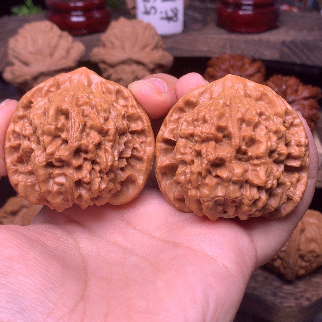 吊坠文玩核桃49官帽全品