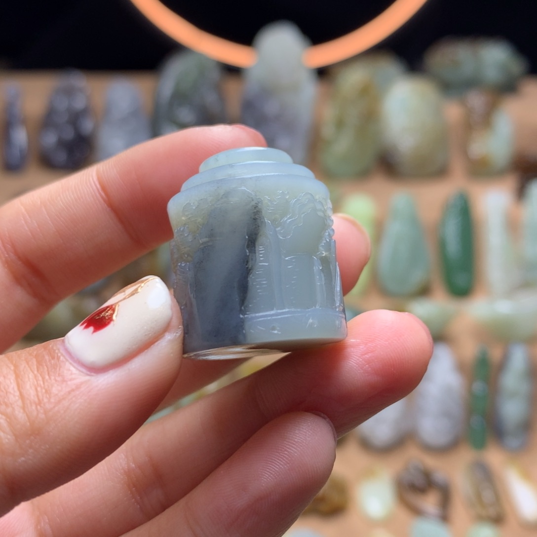 和田玉挂件未镶嵌