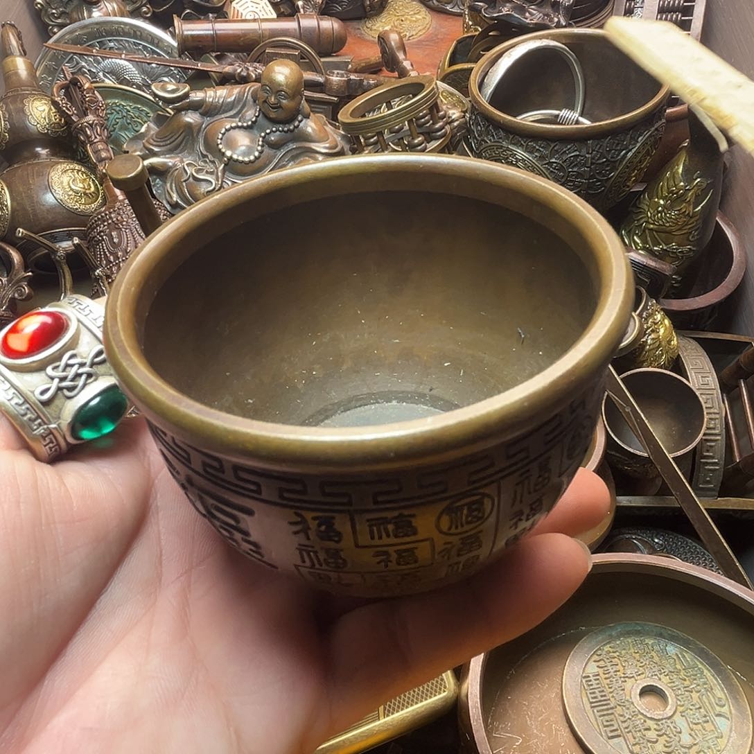 精美铜器收藏品等