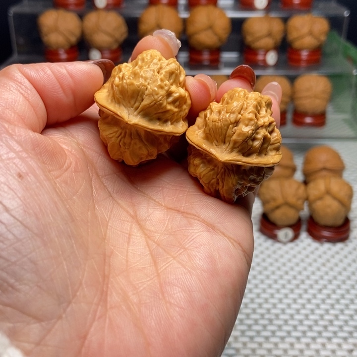 把件文玩核桃10天师疙瘩包