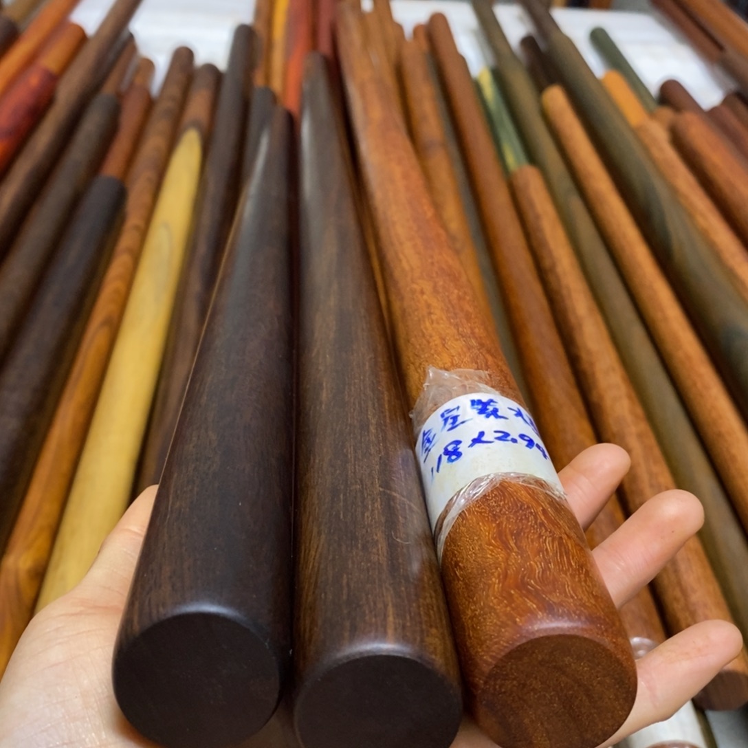 啊***喂黑檀金星紫檀武术棍