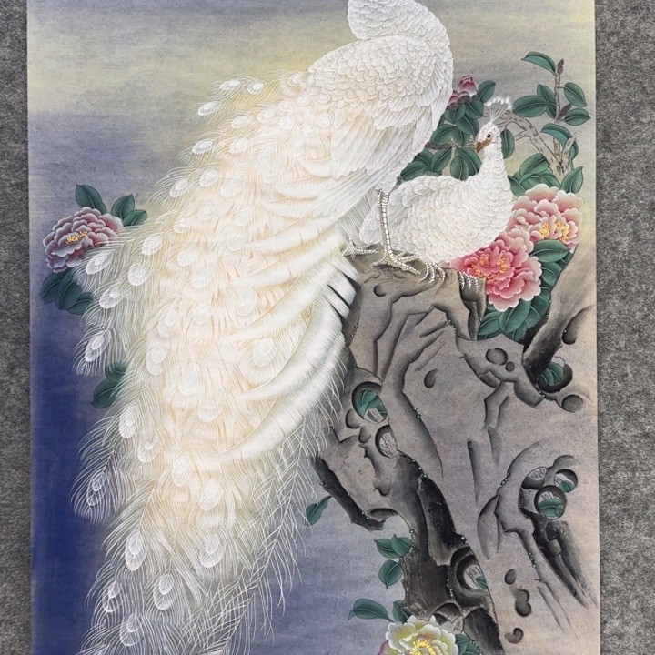 国画手绘国画富贵呈祥