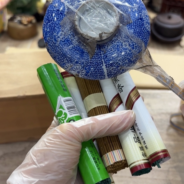 陶瓷古美术置物摆件