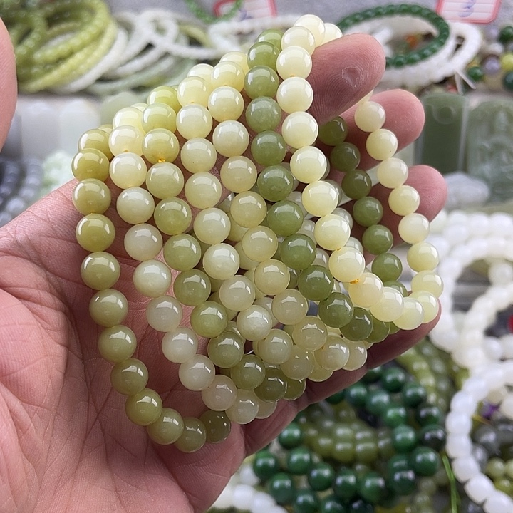 手链未镶嵌和田玉多样性发一