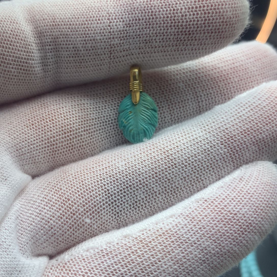 绿松石挂件未镶嵌