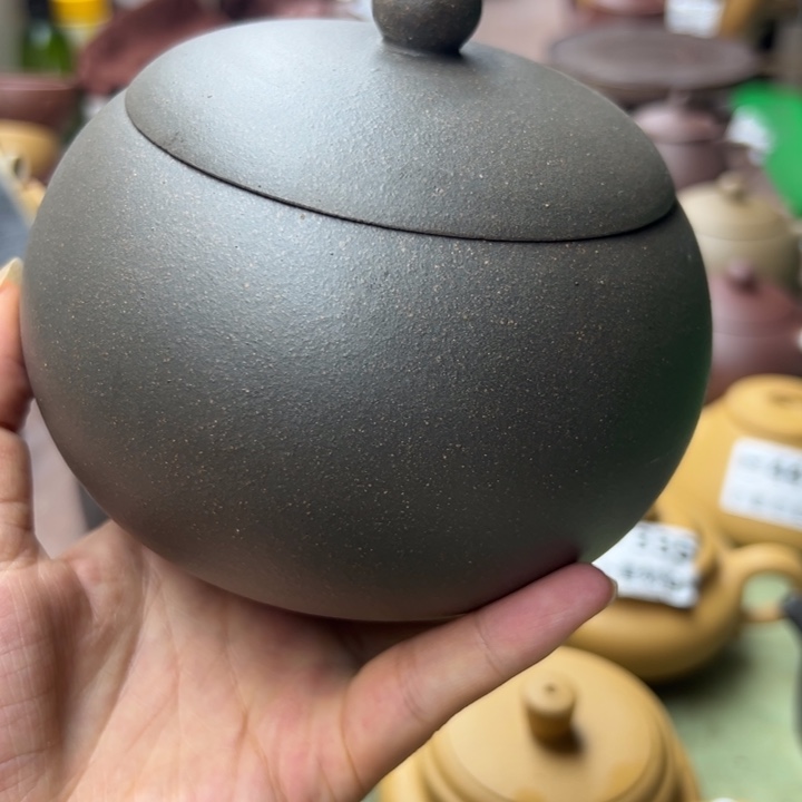 茶壶紫砂紫泥瑕疵不挑650cc