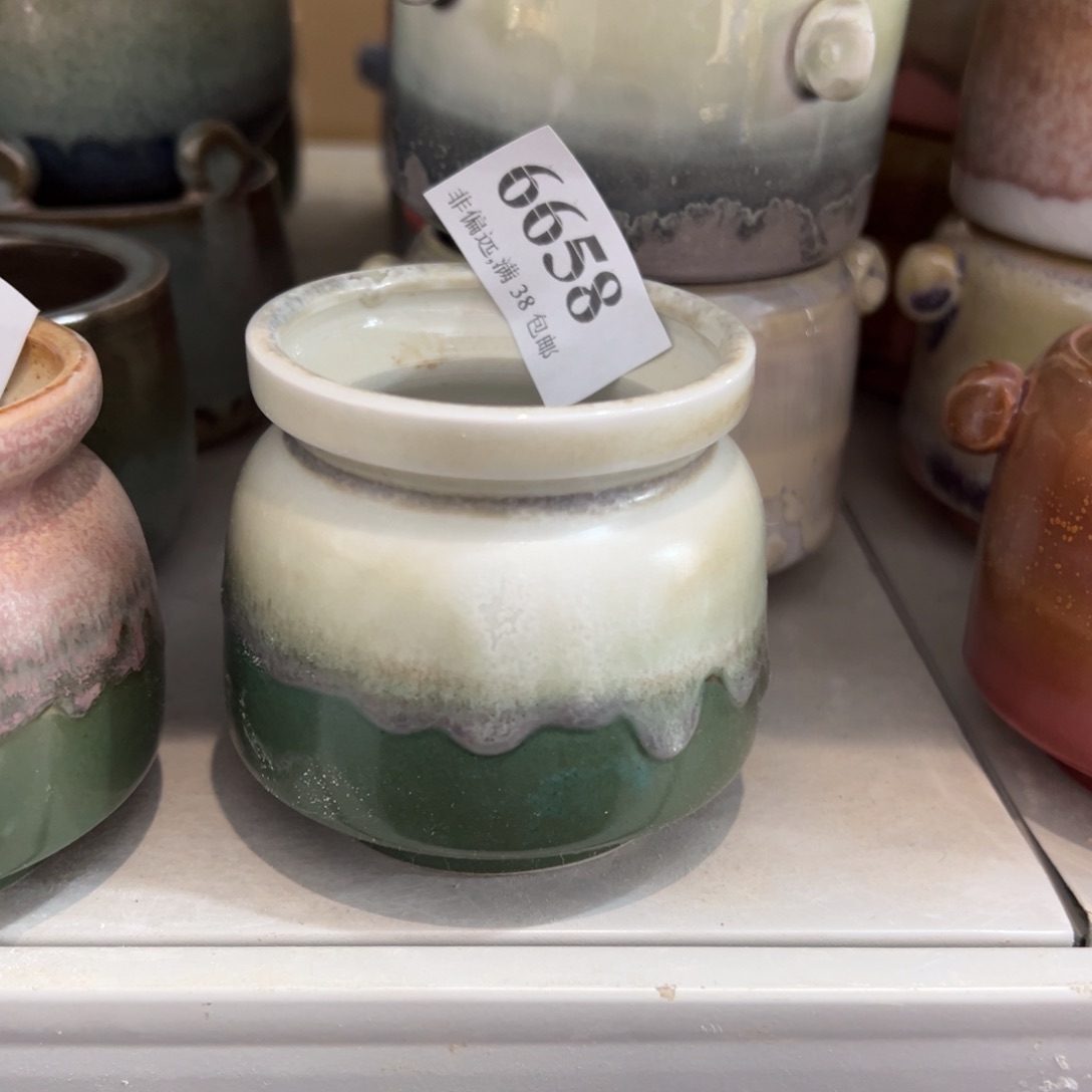 陶瓷景德镇手工花盆