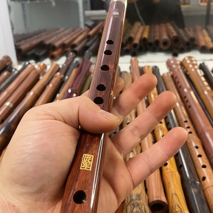 红木红木笛子一物一拍