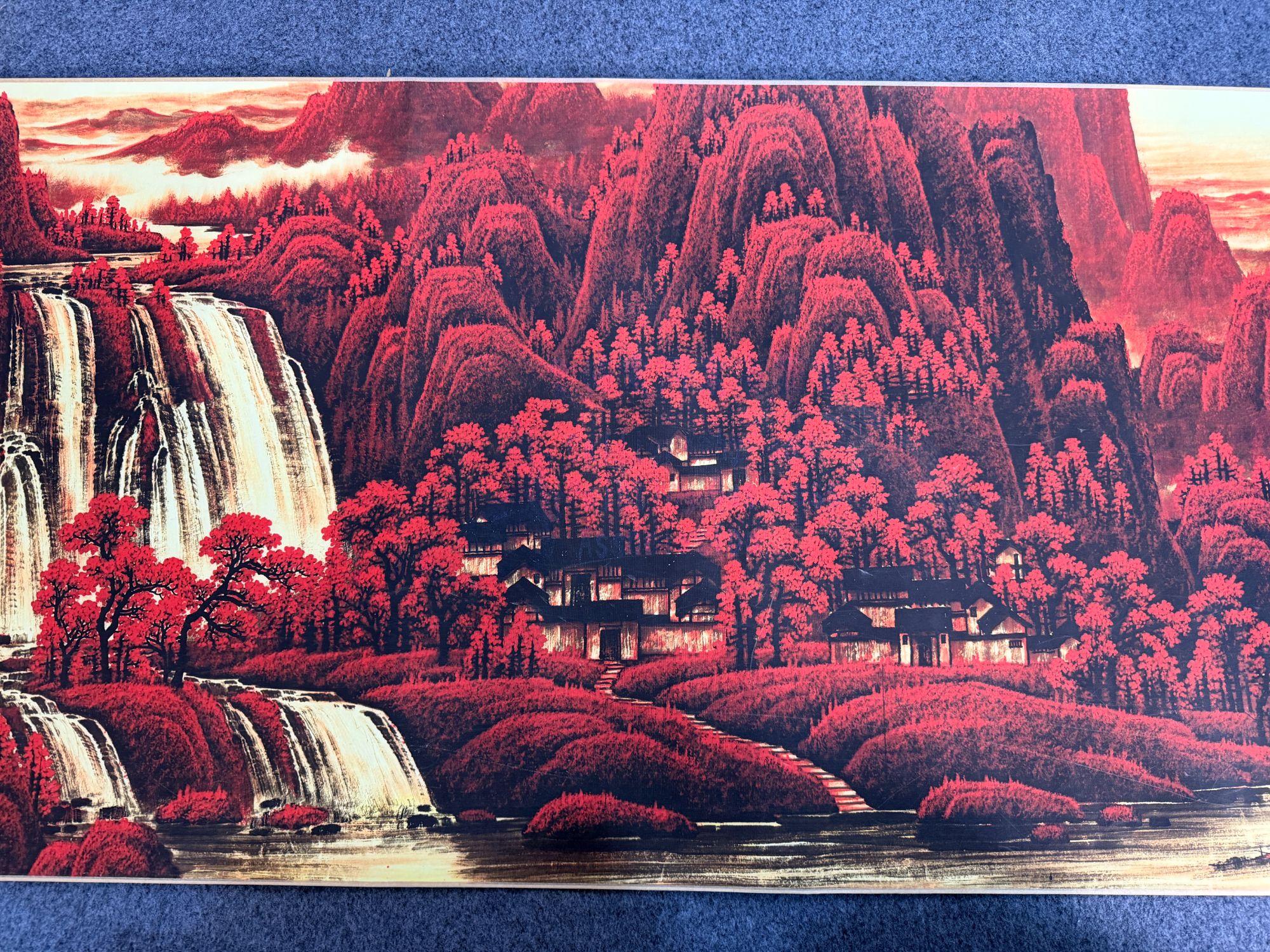 小横幅   万山红遍