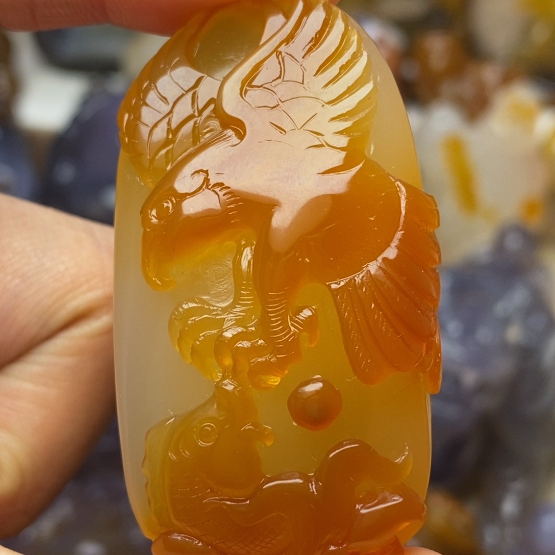 玛瑙/玉髓未镶嵌摆件