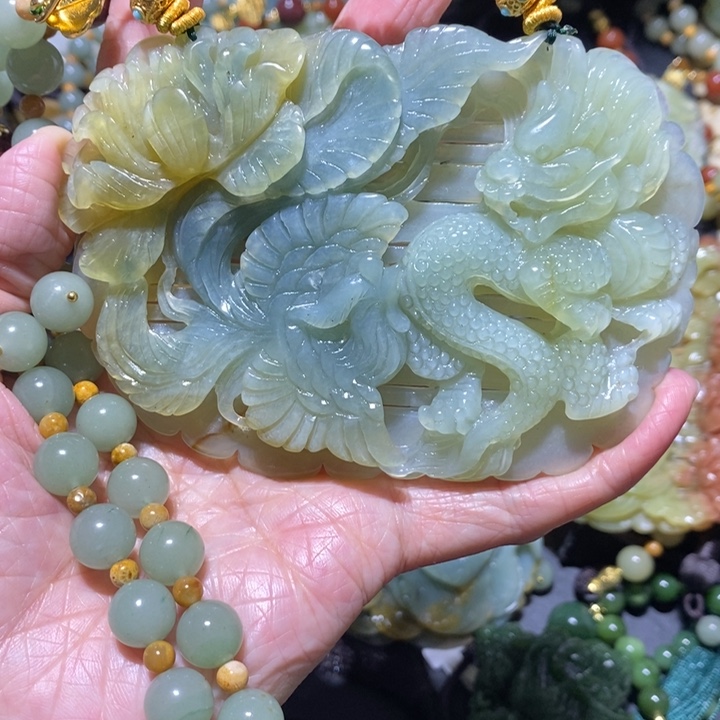 岫玉岫玉吊坠未镶嵌