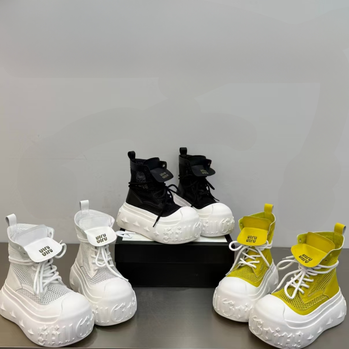 HY时装靴透气系带马丁靴运动圆头布鞋夏季秋季休闲鞋袜靴时尚