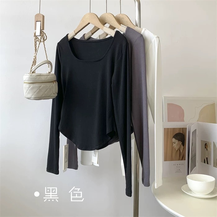 7137  160设计感百搭时尚T恤长袖