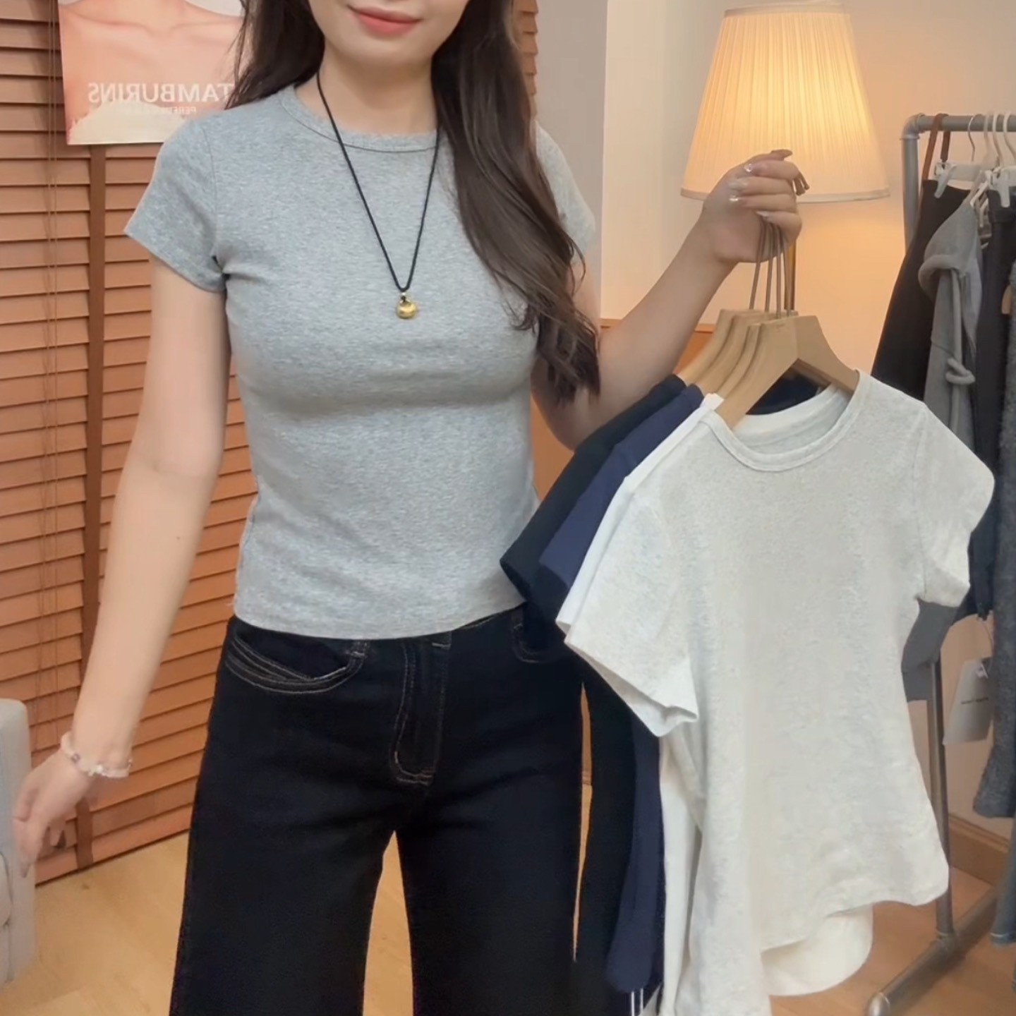 日常气质百搭T恤
