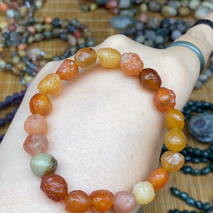 玛瑙/玉髓珠宝半成品未镶嵌江**花