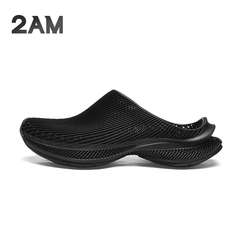 2AM｜Evolve sl时尚科技4D打印半拖一脚蹬懒人拖英伦商务拖鞋男鞋