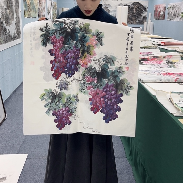 国画手绘国画大捡漏！